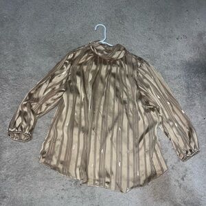 Striped gold  Blouse